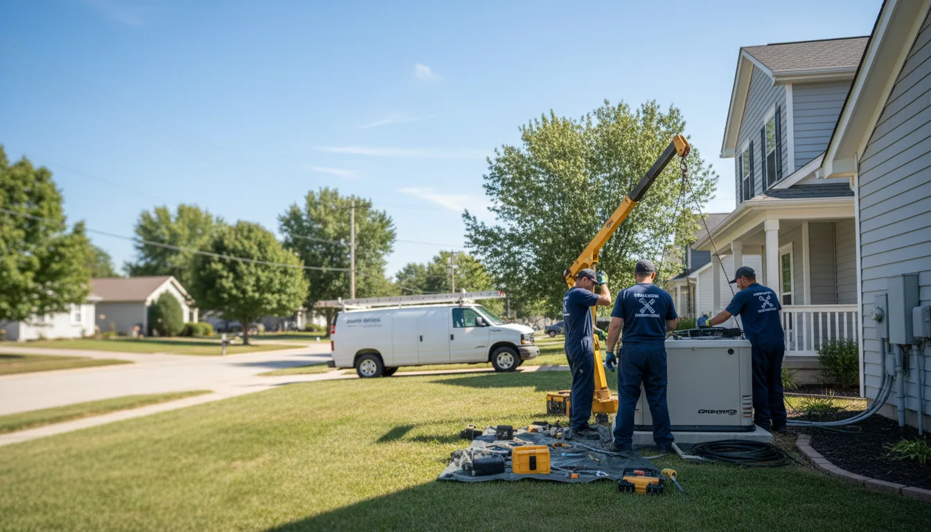 Generator Installation in Pesotum, IL near me